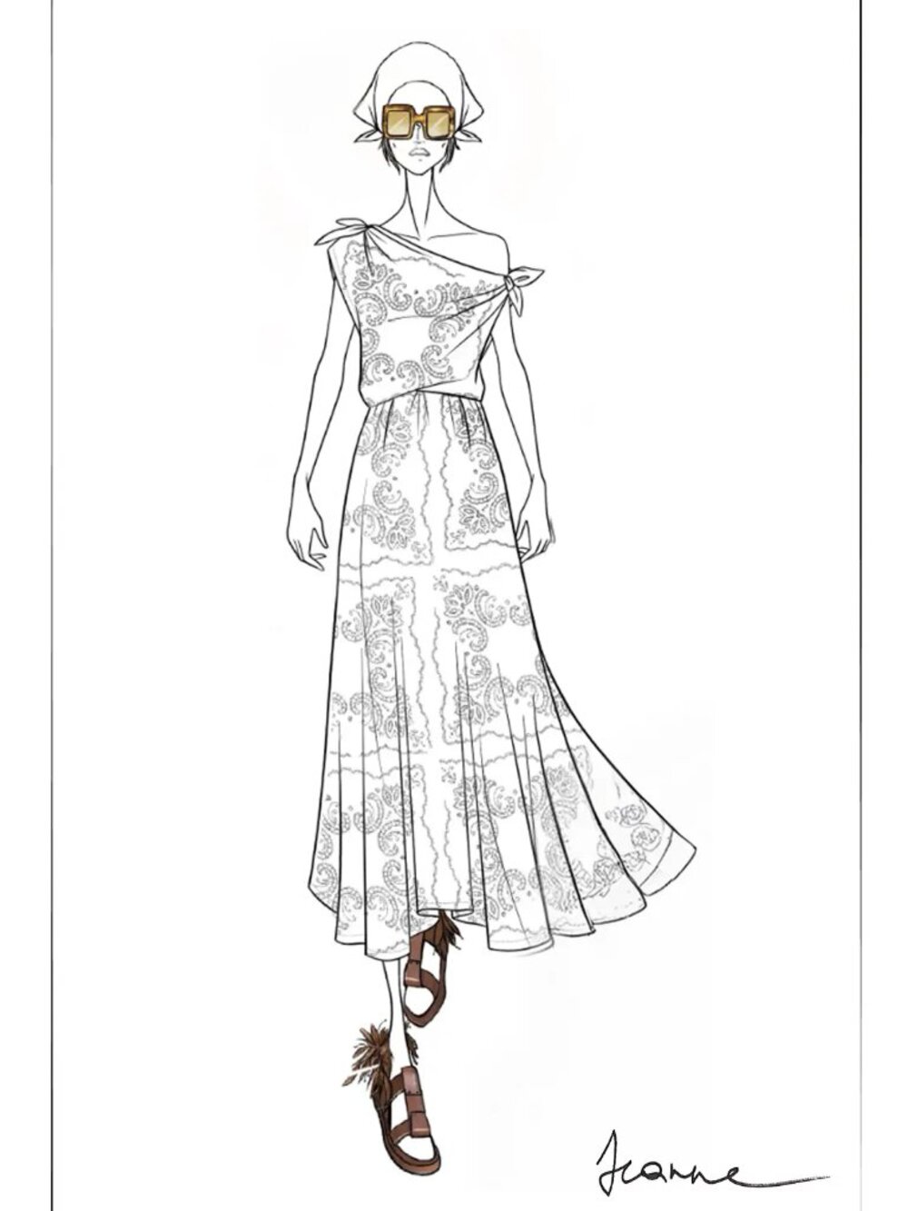 FABRIQUE DRESS - Picture 3 of 3